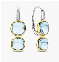 Boucles d'oreilles Ti Sento Milano Femme in Argent Topazio blu 78054TY